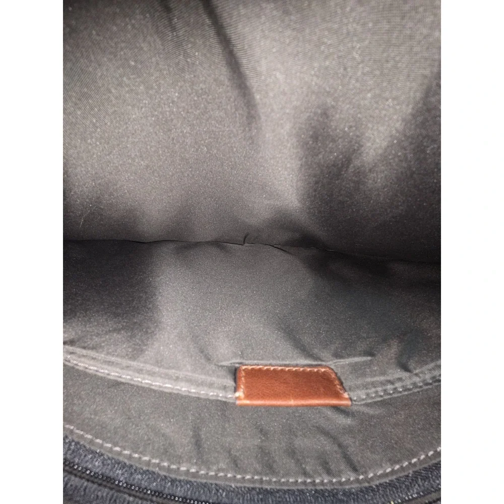 FOSSIL Brown Leather COGNAC Laptop Messenger Or Briefcase